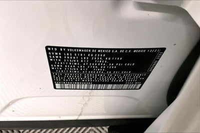 2022 Volkswagen Tiguan 2.0T S Heated Seats - Blind Spot Detection