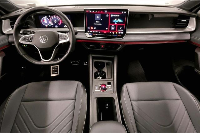 2025 Volkswagen Tiguan 2.0T SE R-Line Black AWD-Pano Roof-Adaptive Cruise-Htd Seats