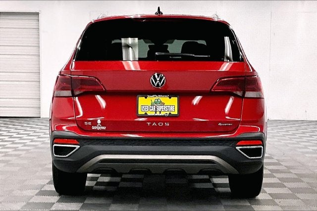 2024 Volkswagen Taos 1.5T SE AWD-Adaptive Cruise-Htd Seats-Blind Spot Monitor