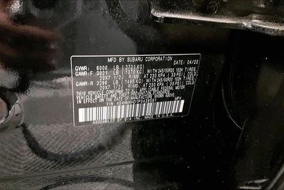 2023 Subaru Ascent Onyx Edition