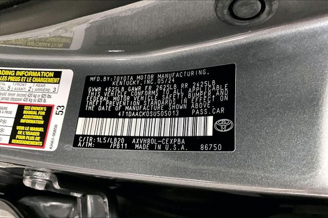 2025 Toyota Camry XSE
