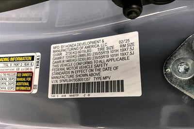 2025 Honda Odyssey Sport-L Sunroof - Adaptive Cruise - Htd Seats