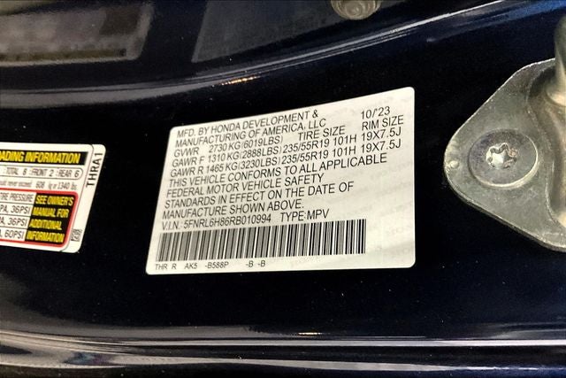 2024 Honda Odyssey Touring