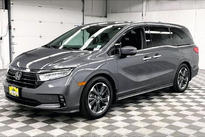 2023 Honda Odyssey Elite Sunroof-Adaptive Cruise-Htd/Cooled Leather-DVD