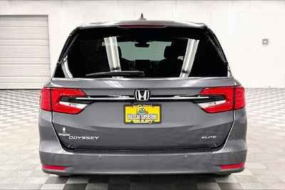 2023 Honda Odyssey Elite Sunroof-Adaptive Cruise-Htd/Cooled Leather-DVD