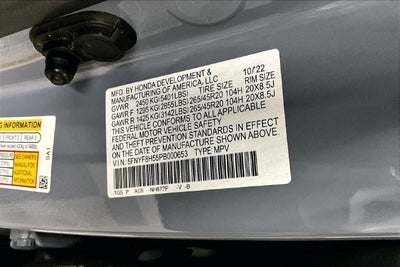 2023 Honda Passport EX-L AWD-Sunroof-Adaptive Cruise-Htd Leather