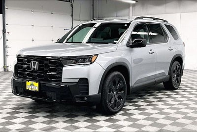 2026 Honda Pilot Black Edition AWD - Pano Roof - Htd/Cooled Leather