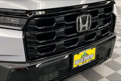 2026 Honda Pilot Black Edition AWD - Pano Roof - Htd/Cooled Leather