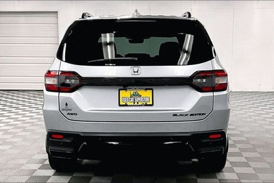 2026 Honda Pilot Black Edition AWD - Pano Roof - Htd/Cooled Leather