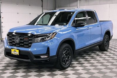 2025 Honda Ridgeline TrailSport+ AWD-Sunroof-Adaptive Cruise-Htd Leather