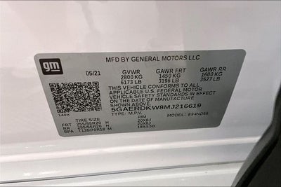 2021 Buick Enclave Avenir Dual Moonroof - Htd/Cooled Leather - 20'' Wheels