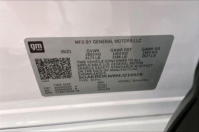 2021 Buick Enclave Avenir Dual Moonroof - Htd/Cooled Leather - 20'' Wheels