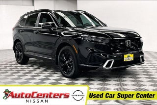2025 Honda CR-V Hybrid Sport Touring AWD-Sunroof-Adaptive Cruise-Htd Leather