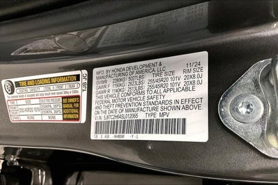 2025 Acura RDX A-Spec Package AWD - Pano Roof - Htd/Cooled Leather - 20'' Wheels