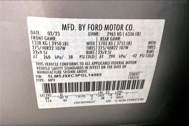 2023 Lincoln Aviator Black Label AWD - Pano Roof - Htd/Cooled Massaging Seats