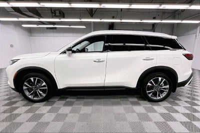 2025 INFINITI QX60 LUXE AWD-Pano Roof-Adaptive Cruise-Htd Leather