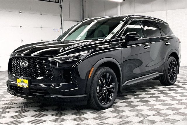 2025 INFINITI QX60 LUXE AWD-Pano Roof-Adaptive Cruise-Htd Leather