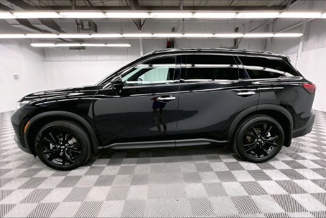 2025 INFINITI QX60 LUXE AWD-Pano Roof-Adaptive Cruise-Htd Leather