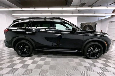 2025 INFINITI QX60 LUXE AWD-Pano Roof-Adaptive Cruise-Htd Leather
