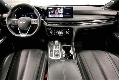 2025 INFINITI QX60 LUXE AWD-Pano Roof-Adaptive Cruise-Htd Leather