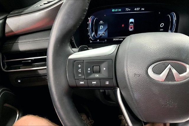 2025 INFINITI QX60 LUXE AWD-Pano Roof-Adaptive Cruise-Htd Leather