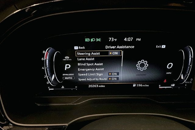 2025 INFINITI QX60 LUXE AWD-Pano Roof-Adaptive Cruise-Htd Leather