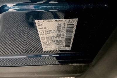 2025 Nissan Murano SL AWD