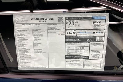 2025 Nissan Murano SL AWD