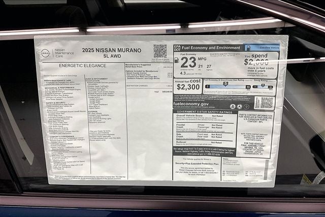 2025 Nissan Murano SL AWD