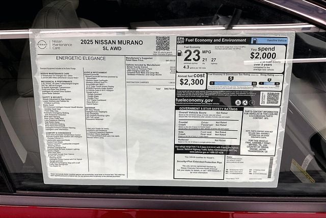 2025 Nissan Murano SL AWD