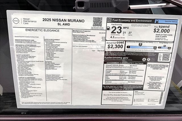 2025 Nissan Murano SL AWD
