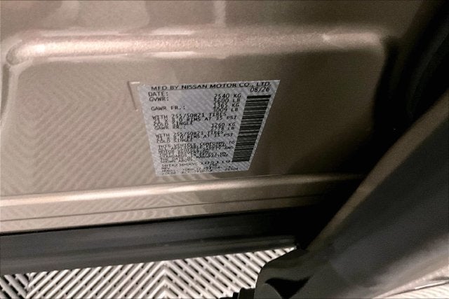 2027 Nissan Murano Platinum AWD - Cargo Package