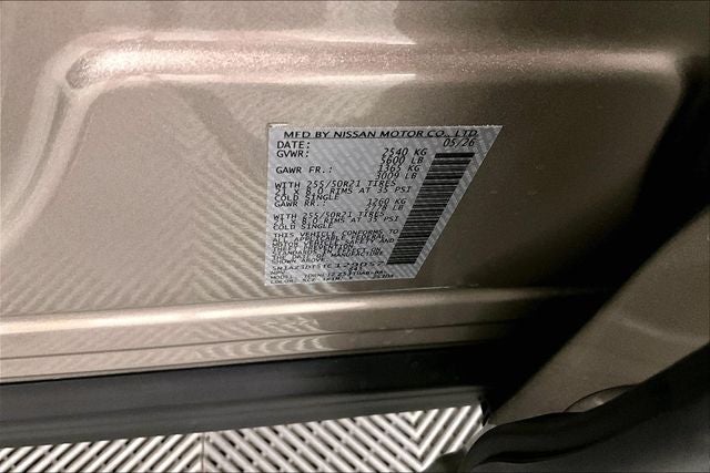 2026 Nissan Murano Platinum AWD - Technology and Cargo Packages
