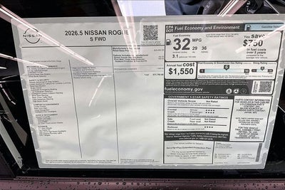 2026 Nissan Rogue S