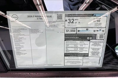 2026 Nissan Rogue S