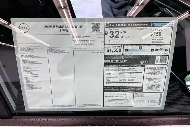 2026 Nissan Rogue S