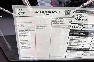 2026 Nissan Rogue S