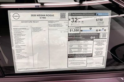 2026 Nissan Rogue S