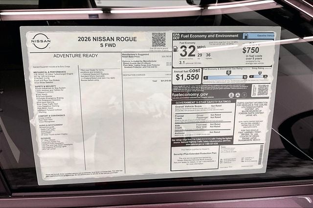 2026 Nissan Rogue S