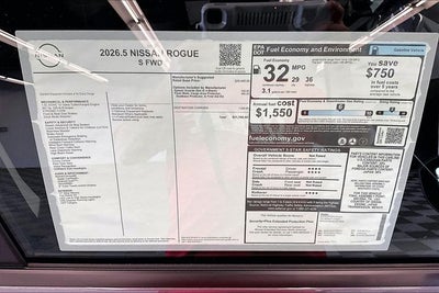 2026 Nissan Rogue S
