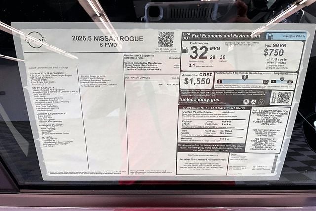 2026 Nissan Rogue S