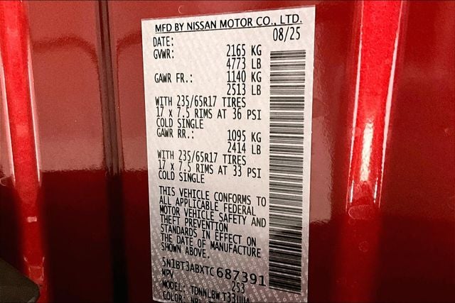 2026 Nissan Rogue S AWD