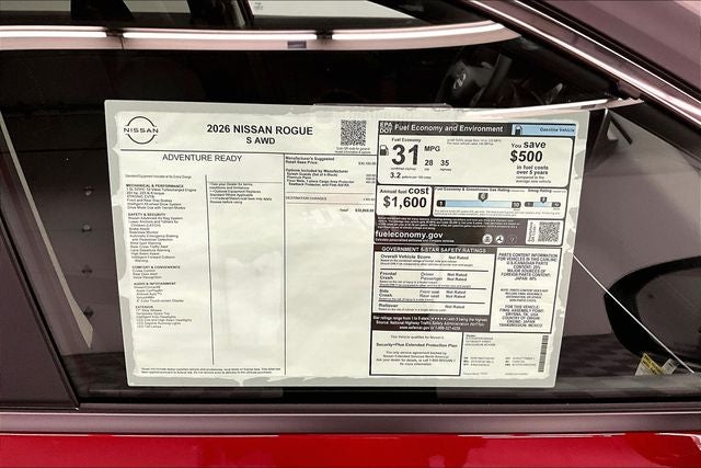 2026 Nissan Rogue S AWD