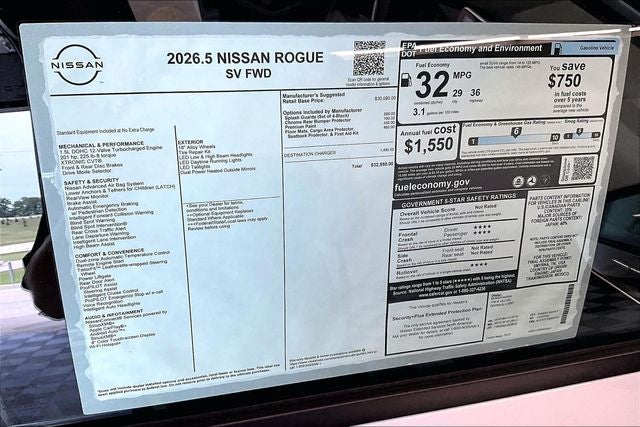 2026 Nissan Rogue SV