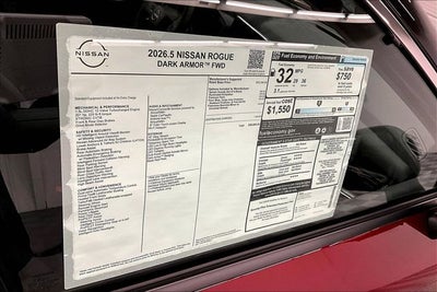 2026 Nissan Rogue Dark Armor