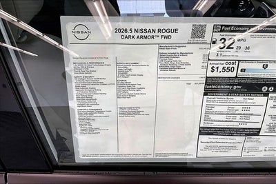2026 Nissan Rogue Dark Armor