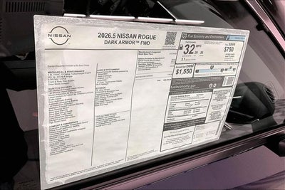 2026 Nissan Rogue Dark Armor