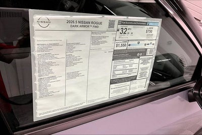 2026 Nissan Rogue Dark Armor