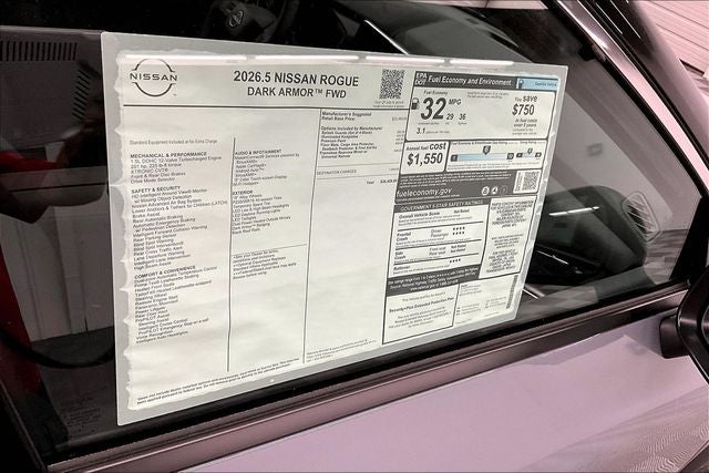 2026 Nissan Rogue Dark Armor