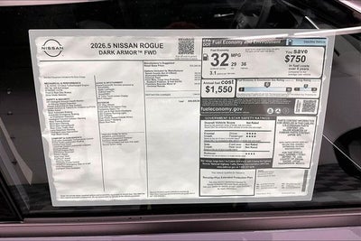 2026 Nissan Rogue Dark Armor